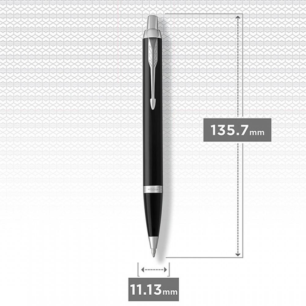 Шариковая ручка Parker IM 17 Black BP с логотипом Шариковая ручка Parker IM 17 Black BP с логотипом Фото 3